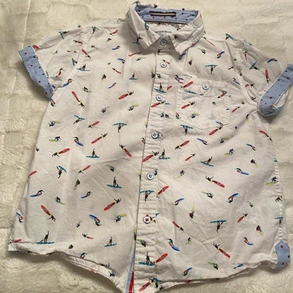 28. Surf button down shirt